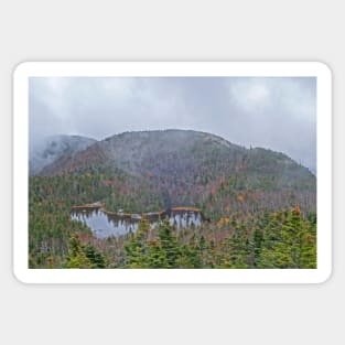 Overlooking Marie Louise Lake Adirondacks Sticker